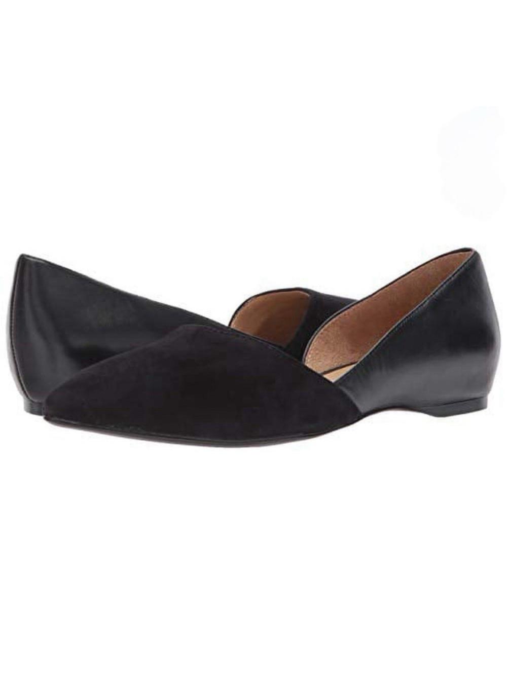 Naturalizer Samantha Leather Pointed Toe Flats 10W